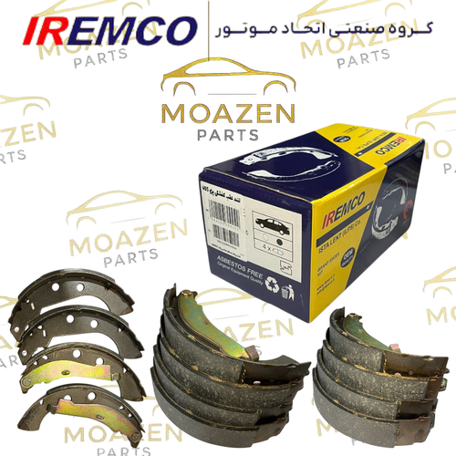 لنت ترمز عقب پژو 405 برند IREMCO – بدون آزبست