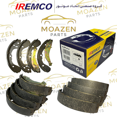 لنت ترمز عقب تیبا ، ریو ، ساینا و کوییک برند IREMCO – بدون آزبست