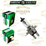 لامپ هالوژن EAGLITE (عقاب _ کرهای) مدل (H4) – 12 ولت 100/90 وات