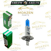 لامپ هالوژن EAGLEYE (عقاب _ کرهای) مدل (H1) – 12 ولت 100 وات – یخی