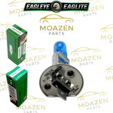 لامپ هالوژن EAGLEYE (عقاب _ کرهای) مدل (H1) – 12 ولت 100 وات – یخی