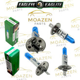 لامپ هالوژن EAGLEYE (عقاب _ کرهای) مدل (H1) – 12 ولت 100 وات – یخی