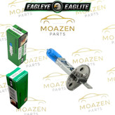 لامپ هالوژن EAGLEYE (عقاب _ کرهای) مدل (H1) – 12 ولت 100 وات – یخی