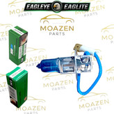 لامپ هالوژن EAGLEYE (عقاب _ کرهای) مدل (H3) – 12 ولت 100 وات – یخی
