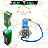 لامپ هالوژن EAGLEYE (عقاب _ کرهای) مدل (H3) – 12 ولت 100 وات – یخی