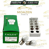 لامپ تک کنتاکت EAGLEYE (عقاب _ کرهای) مدل (S25) – 12 ولت 21 وات – پایه BA15s