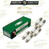 لامپ فشنگی چراغ سقف EAGLEYE (عقاب _ کرهای) مدل (FESTOON) – 12 ولت 10 وات – سایز 11×32 میلی متر