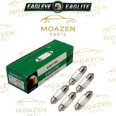 لامپ فشنگی چراغ سقف EAGLEYE (عقاب _ کرهای) مدل (FESTOON) – 12 ولت 10 وات – سایز 11×32 میلی متر
