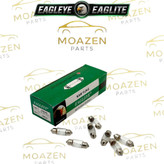 لامپ فشنگی چراغ سقف EAGLEYE (عقاب _ کرهای) مدل (FESTOON) – 12 ولت 10 وات – سایز 11×32 میلی متر
