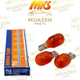 لامپ خودرو آریایی نارنجی متوسط MKS مدل (T15) – 12 ولت 16 وات – تک کنتاکت