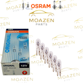 لامپ سوزنی OSRAM مدل 2721 – 12 ولت 1.2 وات – مناسب برای ساعت ، پشت آمپر و چراغ های داخلی خودرو – ساخت آلمان