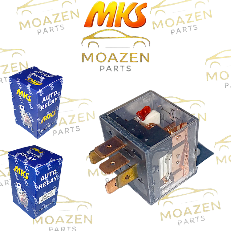 آفتامات بوق شیشهای ۵ فیش ۱۲ ولت ۶۰ آمپر برند MKS