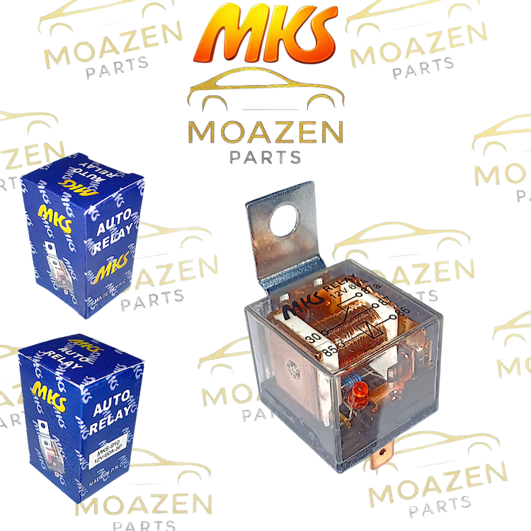 آفتامات بوق شیشهای ۵ فیش ۱۲ ولت ۶۰ آمپر برند MKS