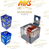 آفتامات بوق شیشه ای ۵ فیش ۱۲ ولت ۸۰ آمپر برند MKS