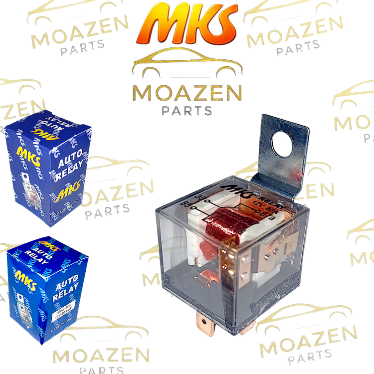 آفتامات بوق شیشه ای ۵ فیش ۱۲ ولت ۸۰ آمپر برند MKS