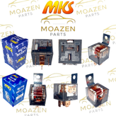 آفتامات بوق شیشه ای ۵ فیش ۱۲ ولت ۸۰ آمپر برند MKS
