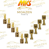 سر سیم فیش مادگی برنجی برند MKS