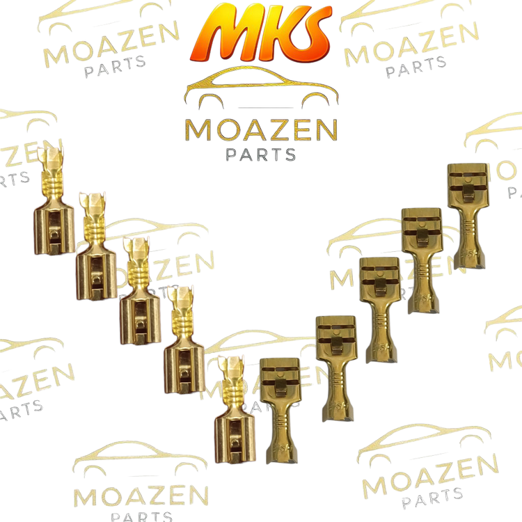 سر سیم فیش مادگی برنجی برند MKS