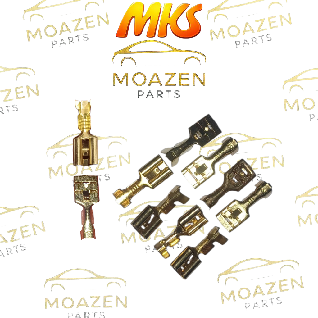سر سیم فیش مادگی برنجی برند MKS