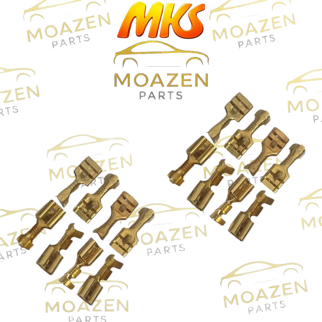 سر سیم فیش مادگی برنجی برند MKS