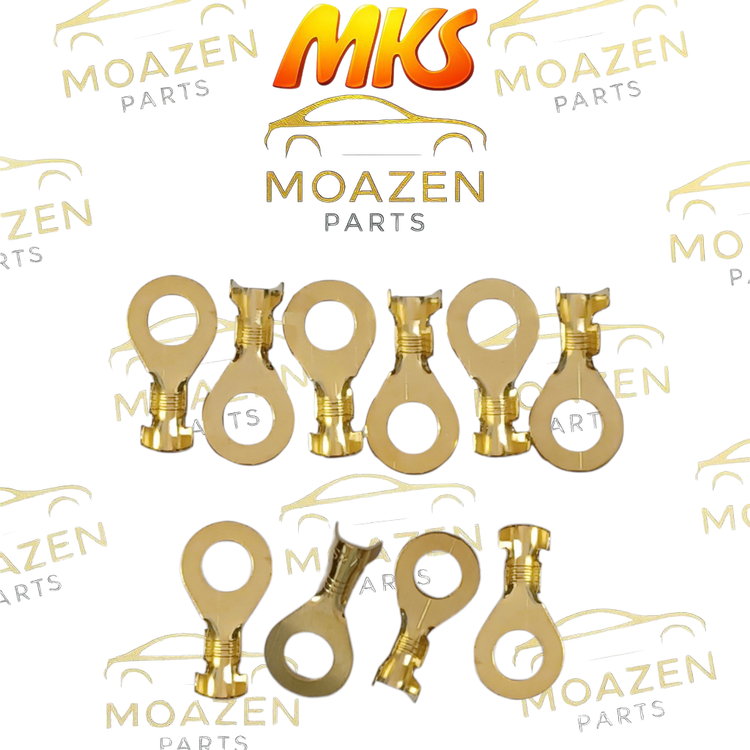 سر سیم گرد نمره ۶ دور پهن برنجی برند MKS