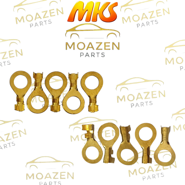 سر سیم گرد نمره ۸ دور پهن برنجی برند MKS