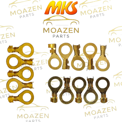 سر سیم گرد نمره ۸ دور پهن برنجی برند MKS