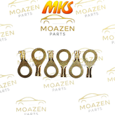 سر سیم گرد نمره ۱۰ دور پهن برنجی برند MKS