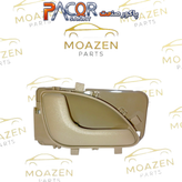 دستگیره درب بازکن داخلی پژو پارس سال بژ روشن سمت چپ (راننده) برند پاکور صنعت (PACOR SANAT)
