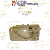 دستگیره درب بازکن داخلی پژو پارس سال بژ روشن سمت راست (شاگرد) برند پاکور صنعت (PACOR SANAT)