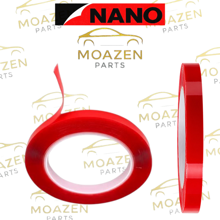 چسب دو طرفه ژله ای شفاف برند NANO (عرض ۱ سانتیمتر _ طول ۵ متر)