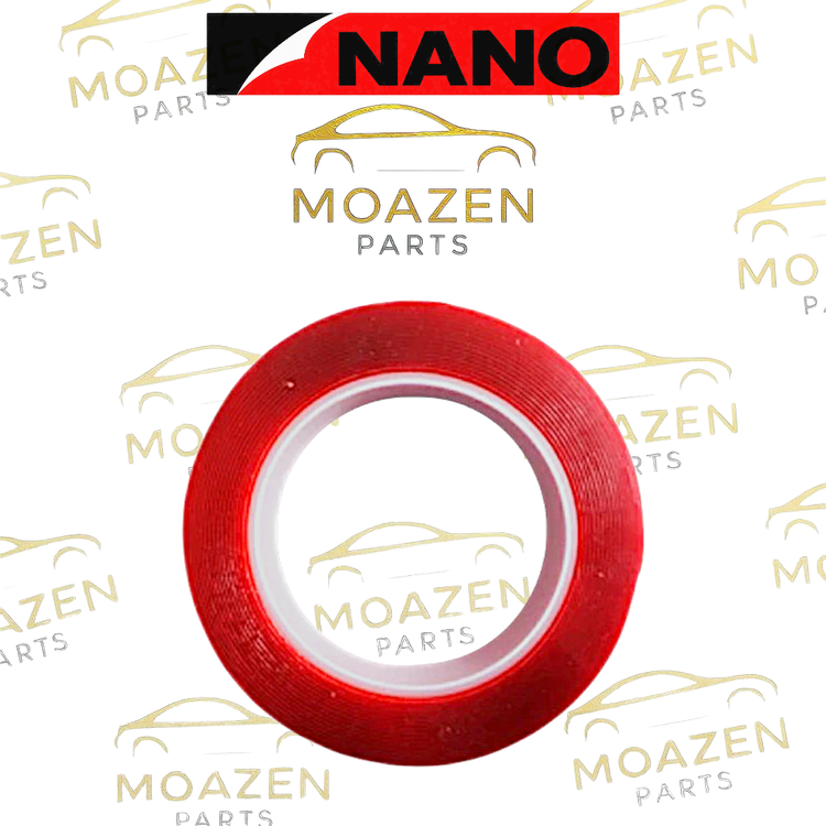 چسب دو طرفه ژله ای شفاف برند NANO (عرض ۱ سانتیمتر _ طول ۵ متر)