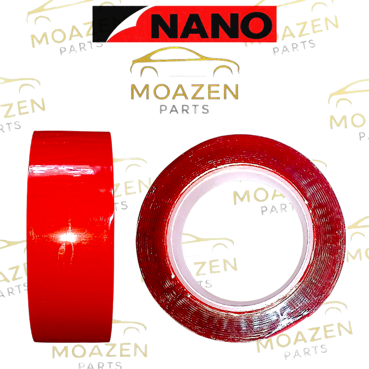 چسب دو طرفه ژله ای شفاف برند NANO ( عرض 4 سانتیمتر × طول ۵ متر )