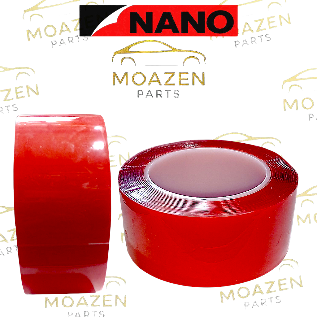 چسب دو طرفه ژله ای شفاف برند NANO ( عرض 5 سانتیمتر × طول ۵ متر )