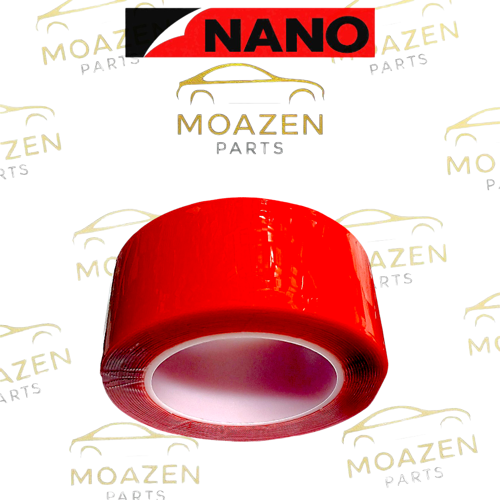 چسب دو طرفه ژله ای شفاف برند NANO ( عرض 5 سانتیمتر × طول ۵ متر )