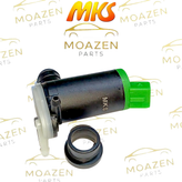 پمپ شیشه شور پژو ۲۰۶ و ۲۰۷ برند MKS مدل MKS‑830 دو خروجی ۱۲ ولت