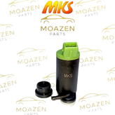 پمپ شیشه شور پژو ۲۰۶ صندوقدار و رانا برند MKS مدل MKS‑645 تک خروجی ۱۲ ولت