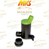 پمپ شیشه شور پژو ۲۰۶ صندوقدار و رانا برند MKS مدل MKS‑645 تک خروجی ۱۲ ولت